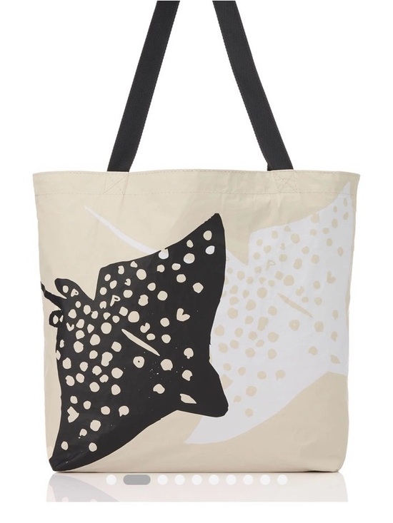 ALOHA Collection Handbags - ALOHA Collection bundle ReversibleTote with Black Ray Pattern and Mini Tripper